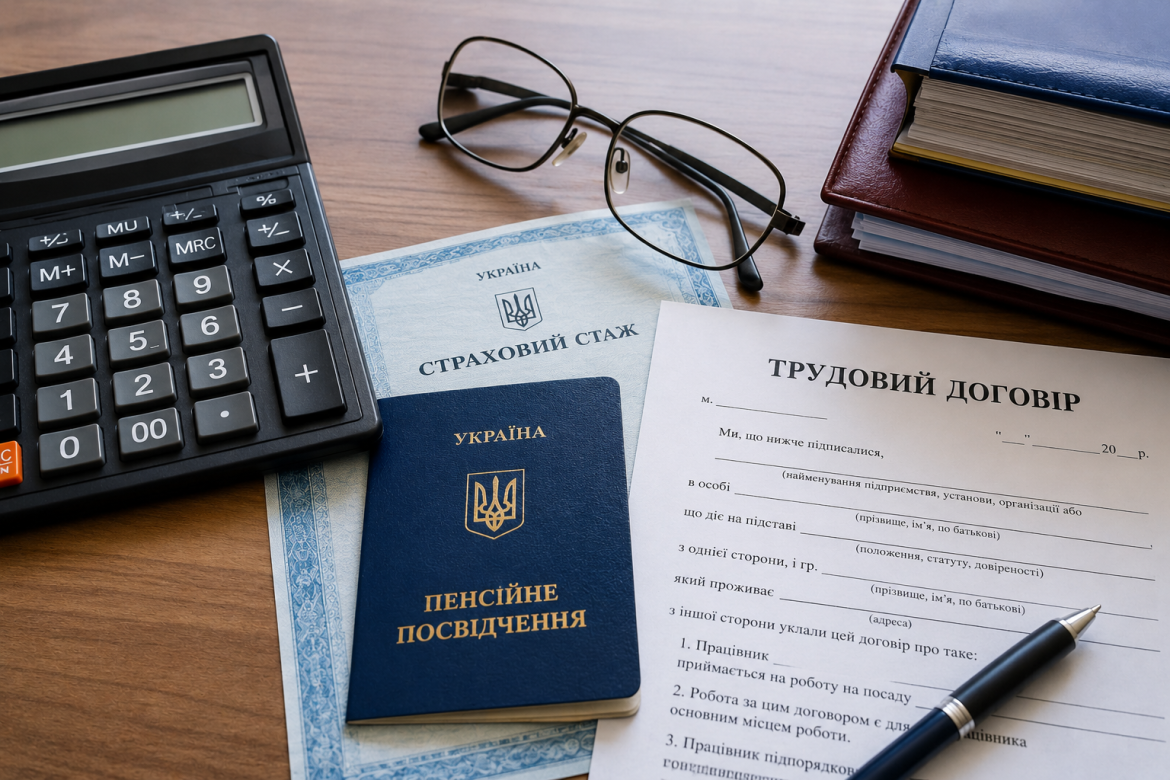 Пенсійне посвідчення та трудова діяльність