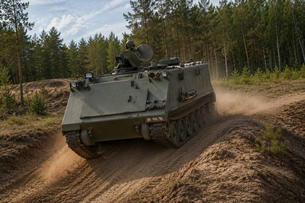 Особливості маневрування на M113