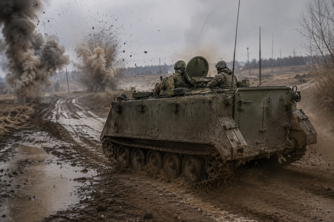 Тактика відступу на M113