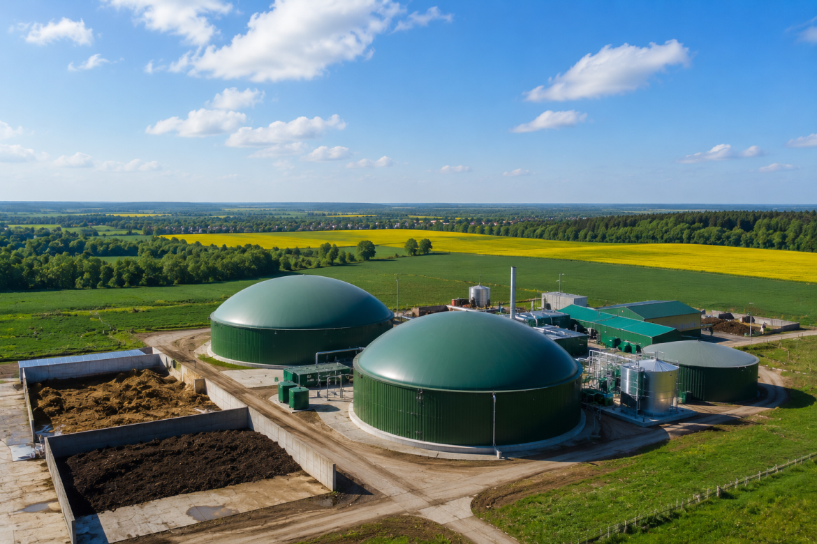 Індустріальний біогазовий комплекс